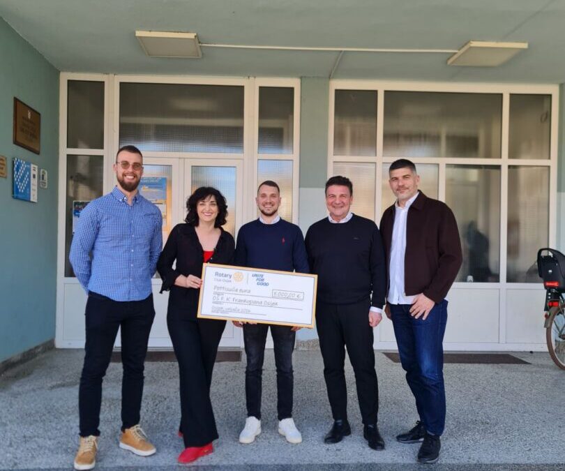 Vrijedna donacija Rotary kluba Osijek